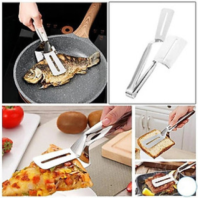 Kẹp Gắp Thức Ăn Inox Mới Về - Xẻng Xúc Lật Đồ Chiên, Đồ Nướng