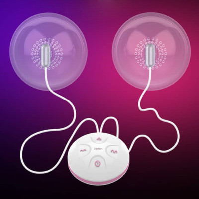 Máy Mát Xa Săn Chắc Ngực - Massage Vòng 1 - 10 Chế Độ Rung - Hàng Nhật Bản