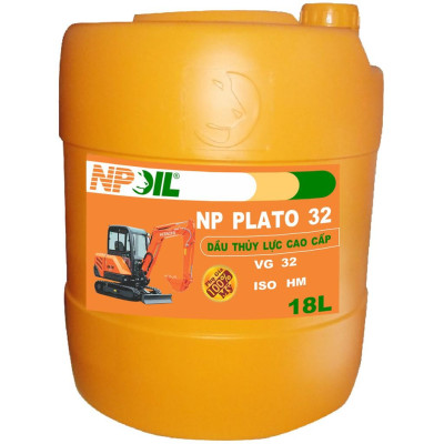 Dầu Thủy Lực NP PLATO 32 HL/HM - 18L (Xô/Can) - Hàng Chính Hãng