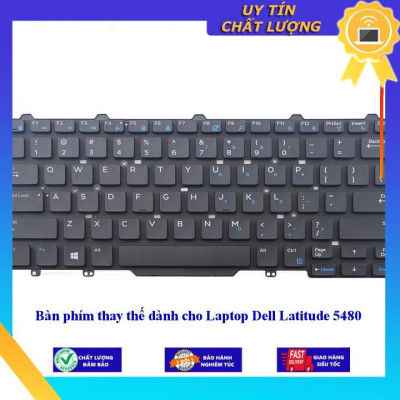 Bàn phím dùng cho Laptop Dell Latitude 5480 - Hàng Nhập Khẩu New Seal