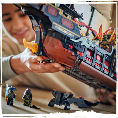 LEGO NINJAGO 71848 Đồ Chơi Lắp Ráp Thuyền Phiêu Lưu Ninjago (2387 chi tiết)