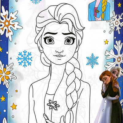 Sách - Công Chúa Elsa Và Những Bông Tuyết Trắng