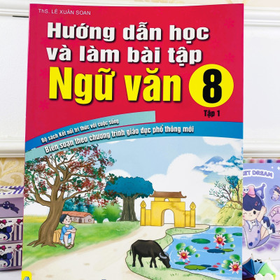 Sách - Hướng Dẫn Học Và Làm Bài Tập Ngữ Văn 8 - Biên soạn theo CT GDPT mới - Kết Nối - ndbooks