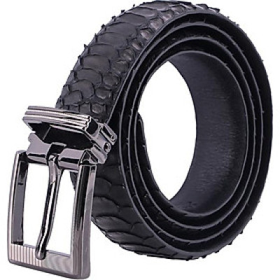 Thắt Lưng Nữ Da Trăn VIP Huy Hoàng HT5313 - Đen