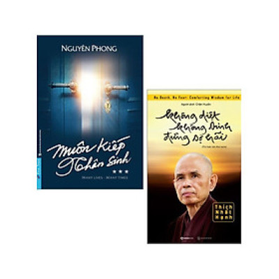 	Combo Many Lives Many Times - Muôn Kiếp Nhân Sinh - Tập 3 + Không Diệt Không Sinh Đừng Sợ Hãi (Bộ 2 Cuốn) _FN