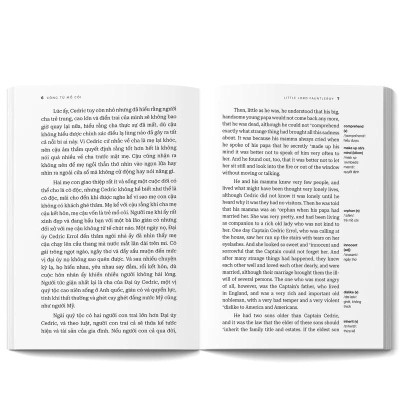 Sách - Little Lord Fauntleroy - Công Tử Mồ Côi - Song Ngữ Việt-Anh