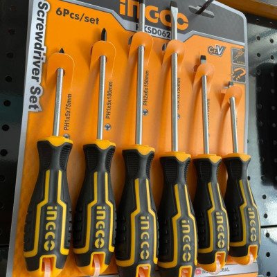 BỘ TUỐC NƠ VÍT 6 CÂY INGCO HKSD0628 - HÀNG CHÍNH HÃNG