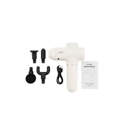 Máy massage H-Life cầm tay cao cấp - Có hộp đựng - 6 cấp độ, 4 đầu massage H-Life, pin 2000mAh - Cobihome