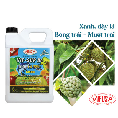 VIF-SUP Bo 0.2 - Phân bón đạm cá can 5L