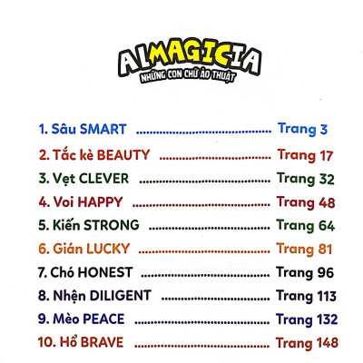 Sách - Almagicia - Những Con Chữ Ảo Thuật