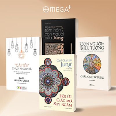 Bộ Sách Kinh Điển Khai Phá Nội Tâm Cùng Carl Jung: Con Người Và Biểu Tượng (Bìa Cứng) - Nhã Nam + Bản Đồ Tâm Hồn Con Người Của Jung + Hồi Ức, Giấc Mơ, Suy Ngẫm (Bìa Mềm)+ Cái Tôi Chưa Khai Phá - Alpha Books 