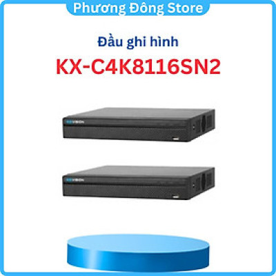 Đầu ghi hình camera IP 16 kênh KBVISION KX-C4K8116SN2 độ phân giải lên đến 8 Megapixel, băng thông tối đa 80Mbps