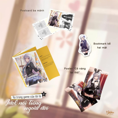 Sách - Vợ Trong Game Của Tôi Là Idol Nổi Tiếng Ngoài Đời - Tập 4 - AZ Việt Nam