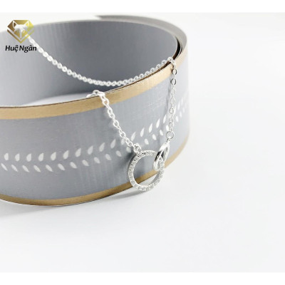 Dây chuyền bạc Ý 925 Huệ Ngân - Vô cực PP1781
