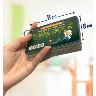 Sách Flashcard - Vui Học Hóa Nguyên Tố - Hợp Chất Hóa Học - Megabook