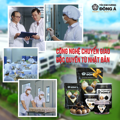 Tỏi đen cô đơn bóc vỏ hộp 450g - Tỏi Kim Cương Đông Á - hỗ trợ tăng cường đề kháng, ổn định huyết áp, bảo vệ tim mạch