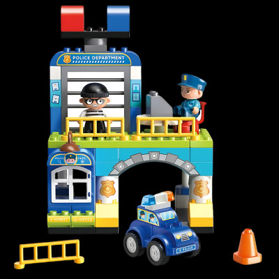 FEELO - 42005 - Lắp Ráp Đồn Cảnh Sát (63 Chi Tiết)