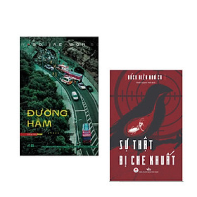 Combo 2 cuốn Tiểu Thuyết Hấp Dẫn: Sự Thật Bị Che Khuất+ Đường Hầm / Tặng Kèm Bookmark Mới 