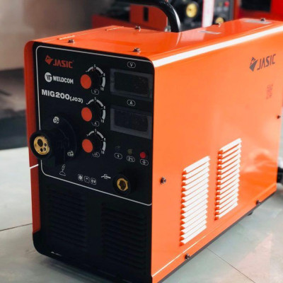 MÁY HÀN BÁN TỰ ĐỘNG MIG200 J03 (ĐẦU CẤP DÂY LIỀN, 220V) JASIC - HÀNG CHÍNH HÃNG