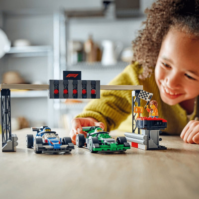 Đồ Chơi Lắp Ráp Đường Đua F1- Xe Vcarb Và Sauber LEGO CITY 60474 (313 chi tiết)