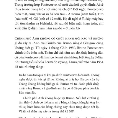 Khoa Học Khám Phá - Nhà Vật Lý Hay Siêu Điệp Viên (Bruno Pontecorvo Và Hai Nửa Cuộc Đời) - Frank Close, Phạm Nam Phong dịch