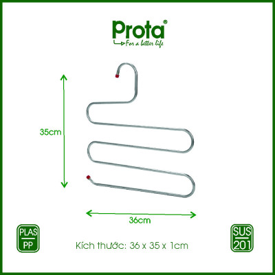 [CHÍNH HÃNG] Prota móc treo 4 tầng inox siêu bền chắc- Cam kết 1 đổi 1- Chất lượng cao
