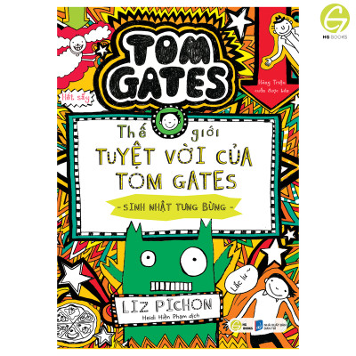 Thế Giới Tuyệt Vời Của Tom Gates - Song ngữ Việt-Anh. Truyện tranh kèm audio và từ vựng chọn lọc.