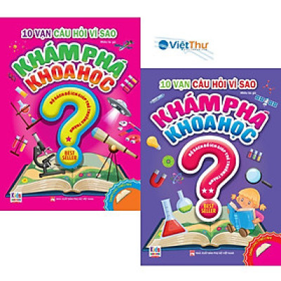 Sách - 10 Vạn Câu Hỏi Vì Sao - Khám Phá Khoa Học - Combo 2 Tập - Việt Thư