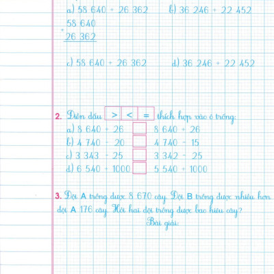 Vở Ô Li Bài Tập Toán Lớp 4 - Quyển 1 (Biên Soạn Theo Chương Trình SGK Chân Trời Sáng Tạo) _HA