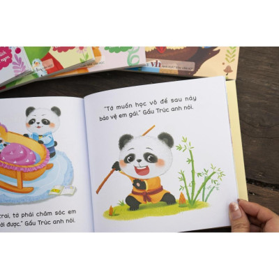 Sách - Bé Lớn Lên Cùng Những Câu Chuyện Nhỏ - Combo 5 Chủ Đề - Đinh Tị Books