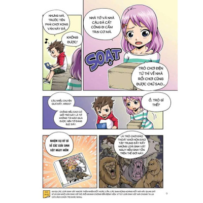 Nhiệm vụ khoa học kỳ bí tập 10: Nguy hiểm! Chinh phục thế giới động vật hoang dã