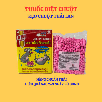 Thuốc diệt chuột thái lan tiêu diệt cả đàn sau 3 ngày tặng kèm thuốc diệt dán và kiến