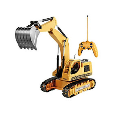Đồ chơi mô hình máy xúc bánh xích điều khiển từ xa, xe đồ chơi điều khiển cho bé 8070E - 678
