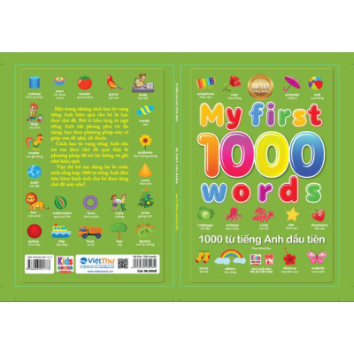 Sách - My First 1000 Words - Bìa Cứng - Việt Thư