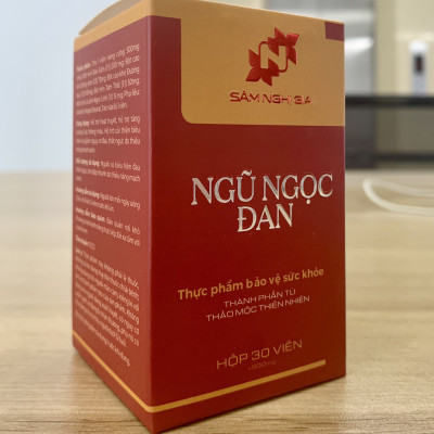 [CHÍNH HÃNG] NGŨ NGỌC ĐAN - QUỐC BẢO VIỆT NAM | SÂM NGHỊ GIA NGỌC LINH