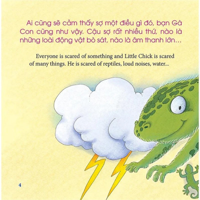 Bồi Dưỡng Tính Cách Cho Bé EQ IQ (2-8 Tuổi) - Dạy Trẻ Không Sợ Hãi (Song Ngữ ANH - VIỆT) (Sách Bản Quyền)