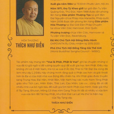 Vua Là Phật, Phật Là Vua