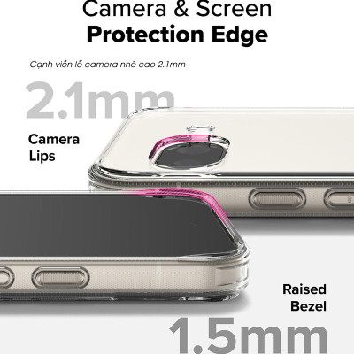 Ốp lưng cho Google Pixel 9a RINGKE Fusion - Hàng Chính Hãng