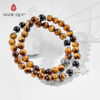 Vòng tay 2 line đá thiên nhiên - Ngọc Quý Gemstones