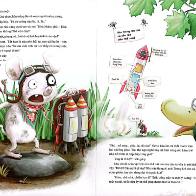 Nevio Chú Chuột Dũng Cảm - Tại Sao Tên Lửa Lại Bay, Tàu Lại Bơi, Và Ô Tô Lăn Bánh Được?