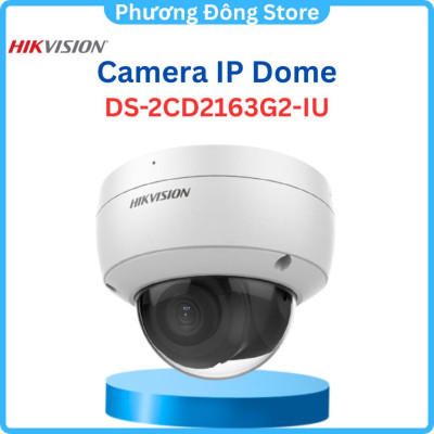 Camera IP HIKVISION DS-2CD2183G2-IU 8MP 30m, Tích hợp Mic, phát hiện người và phương tiện, Phát hiện khuôn mặt ,.-Hàng chính hãng
