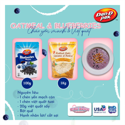 [COMBO 3.9.9K TRÁI CÂY SẤY NHẬP KHẨU MIX 2 VỊ] 2 Loại Trái Cây Sấy Dạng Túi, Mỗi Loại 2 Túi Ăn Vặt Healthy Dan-D Pak