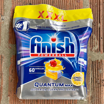 Viên rửa bát Finish Quantum 60 viên