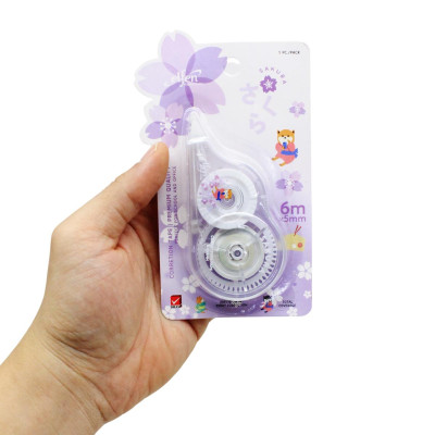 Xóa Kéo Sakura - 5 mm x 6 m - Elfen (Mẫu Màu Giao Ngẫu Nhiên)