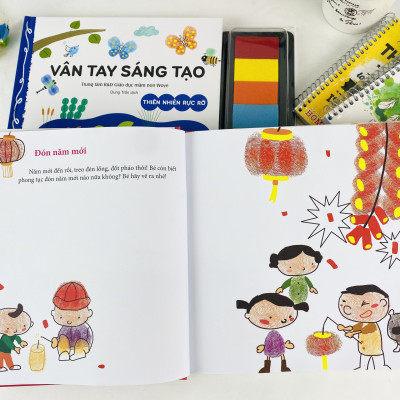 Sách - Vân Tay Sáng Tạo Ngôi Nhà Của Bé - ndbooks