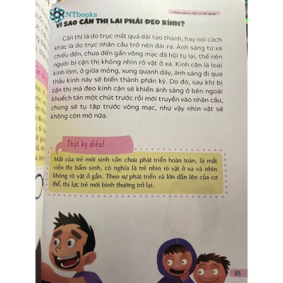 Sách 10 vạn câu hỏi vì sao - Khám phá bí mật cơ thể người