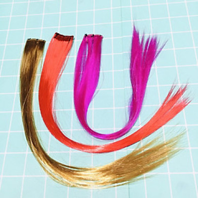 combo 2 Tóc light Hàn Quốc, tóc giả kẹp light, sợi light, tóc light