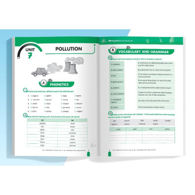 Sách - Big 4 Bộ Đề Tự Kiểm Tra 4 Kỹ Năng Nghe - Nói - Đọc - Viết Tiếng Anh Cơ Bản Và Nâng Cao Lớp 8 - Tập 2 - Megabook