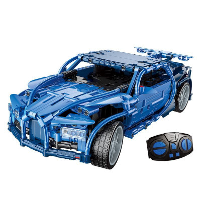 Đồ chơi - Bộ đồ chơi xếp hình mô hình siêu xe Phantom có điều khiển từ xa 54005 - QMAN