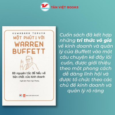 Sách - Một Phút Với Warren Buffet - Tân Việt Books